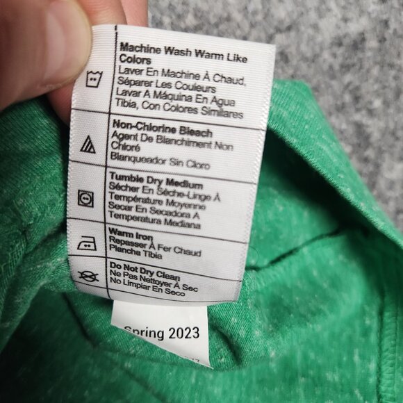 Carhartt Shirt Men XL Green Heavyweight Loose Fit Logo Graphic Tee Short Sleeve - Picture 8 of 9